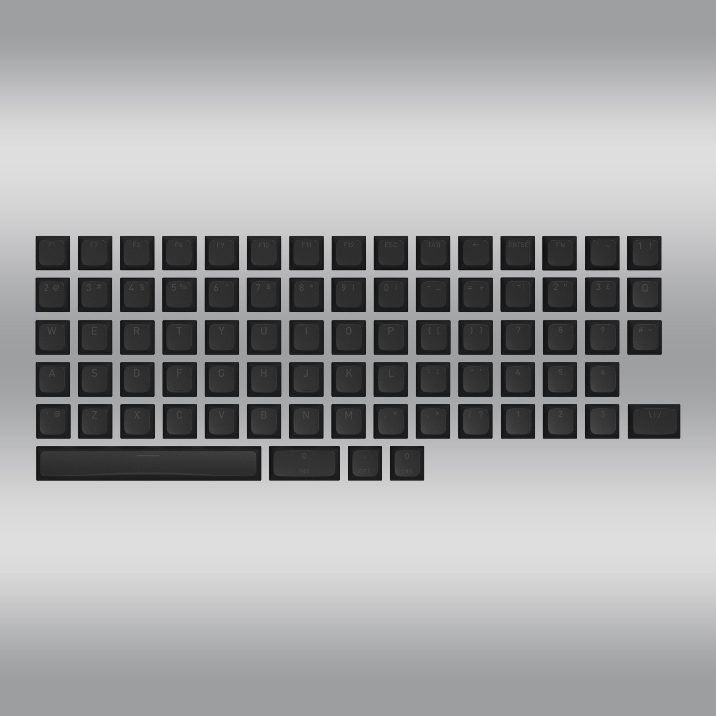 OMA profile keycaps set for US ANSI / ISO Layouts (part A)