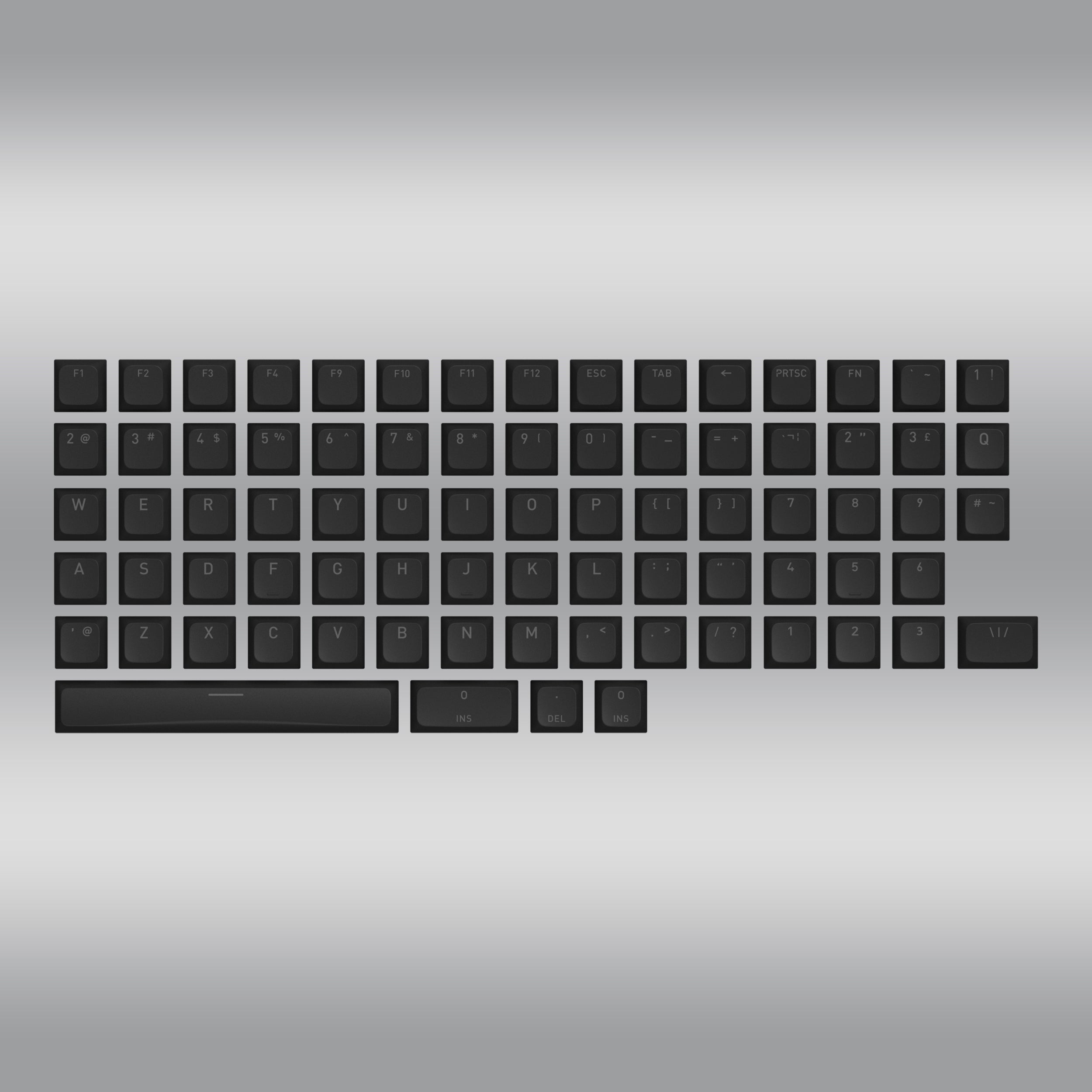 OMA profile keycaps set for US ANSI / ISO Layouts (part A)