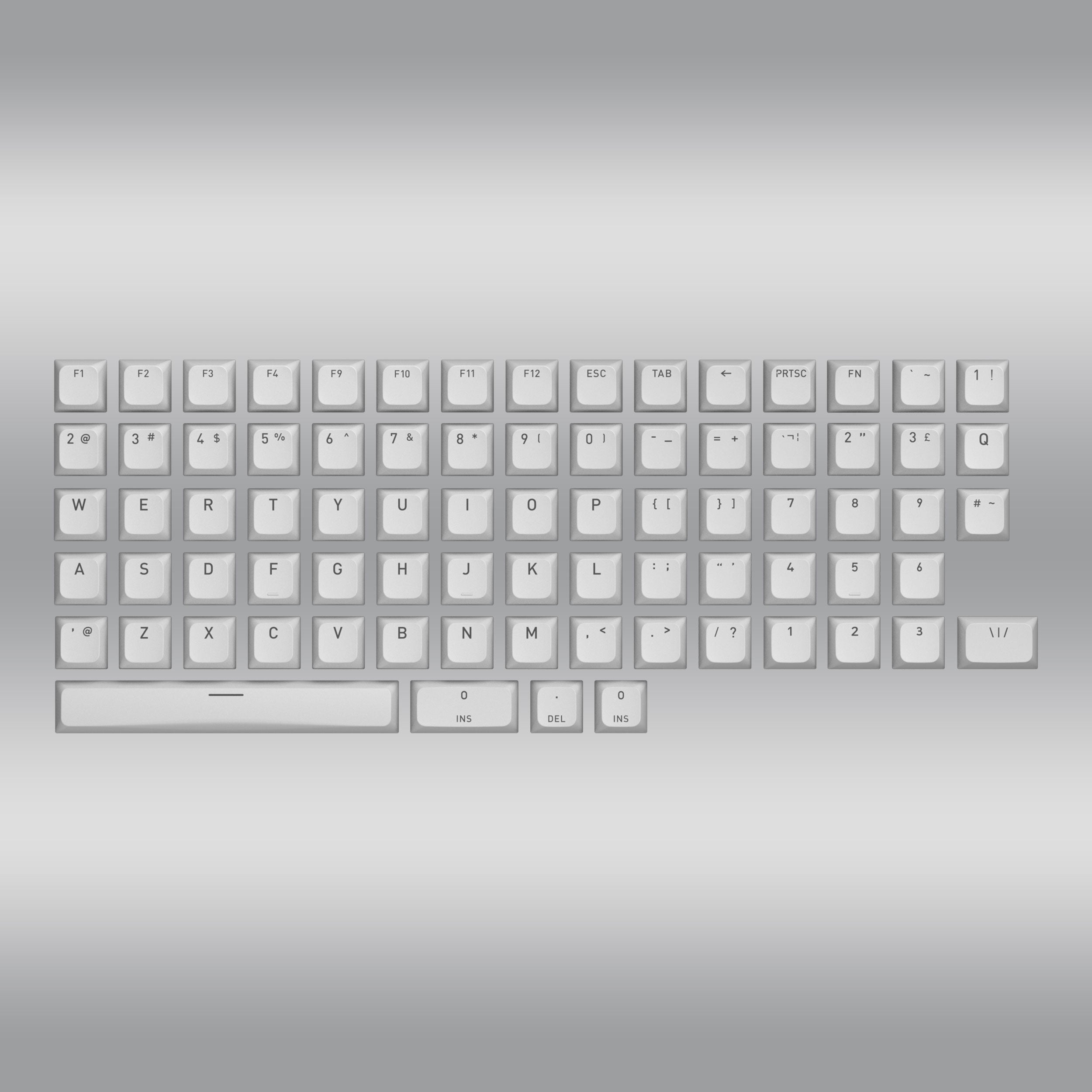 OMA profile keycaps set for US ANSI / ISO Layouts (part A)