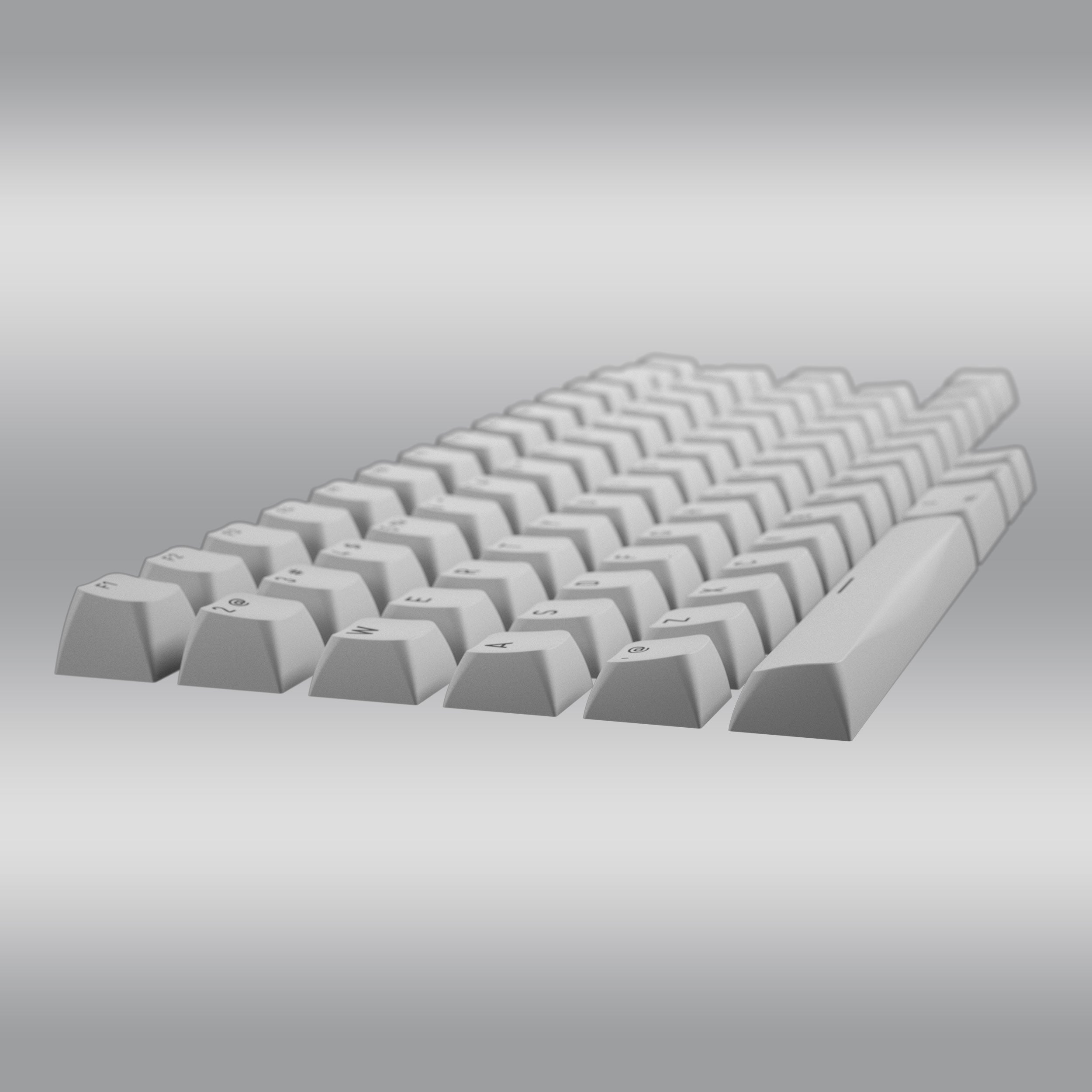 OMA profile keycaps set for US ANSI / ISO Layouts (part A)
