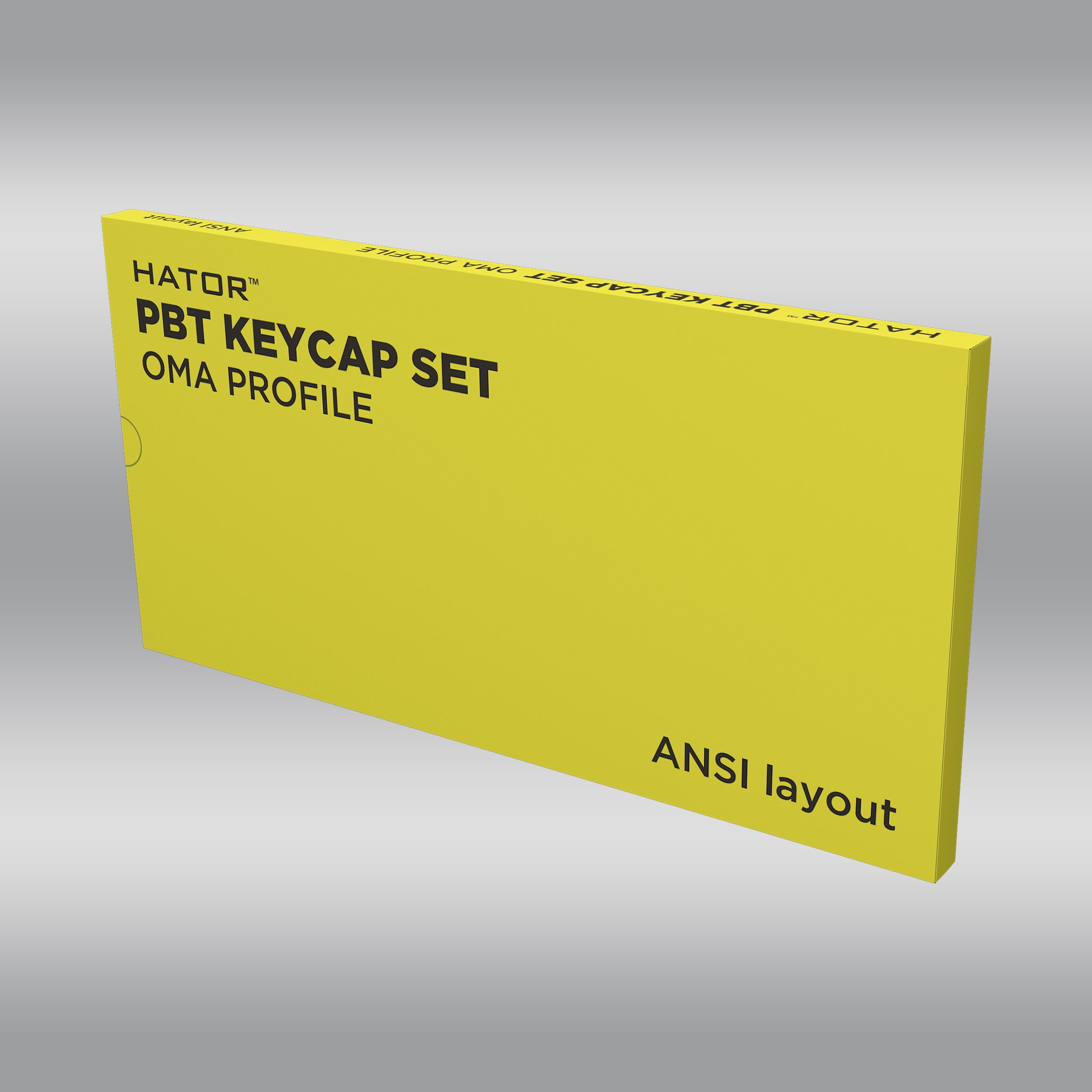 OMA profile keycaps set for ANSI / ISO Layouts (part B)