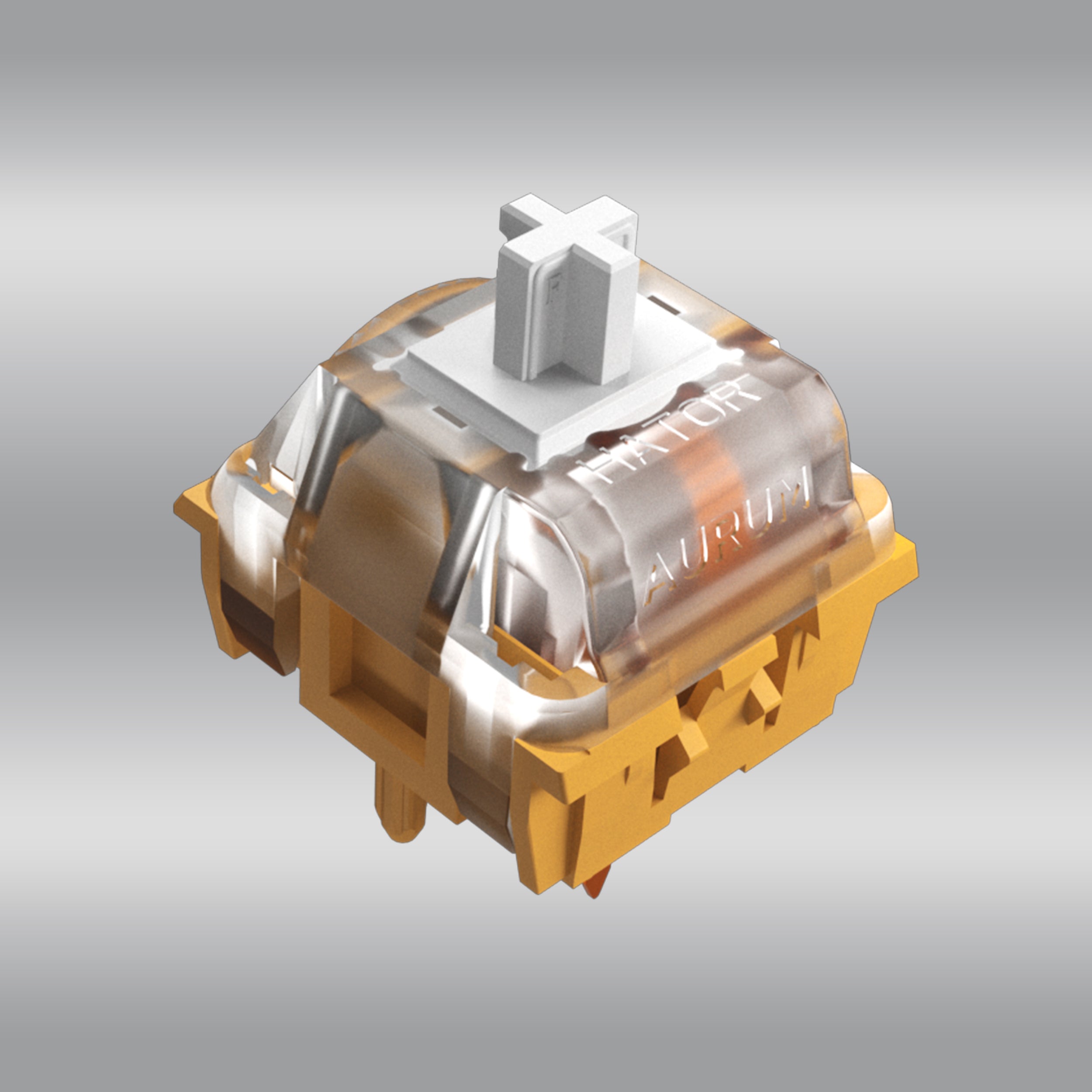 Set von HATOR Aurum Mocca Tactile Silent Mechanical Hot-Swap Switches