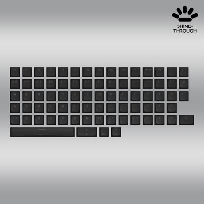 OMA profile PBT Double-shot keycaps set for US ANSI / ISO Layouts (part A)