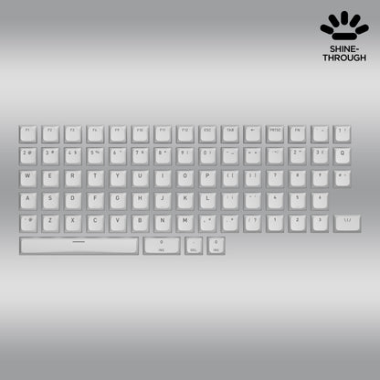 OMA profile PBT Double-shot keycaps set for US ANSI / ISO Layouts (part A)