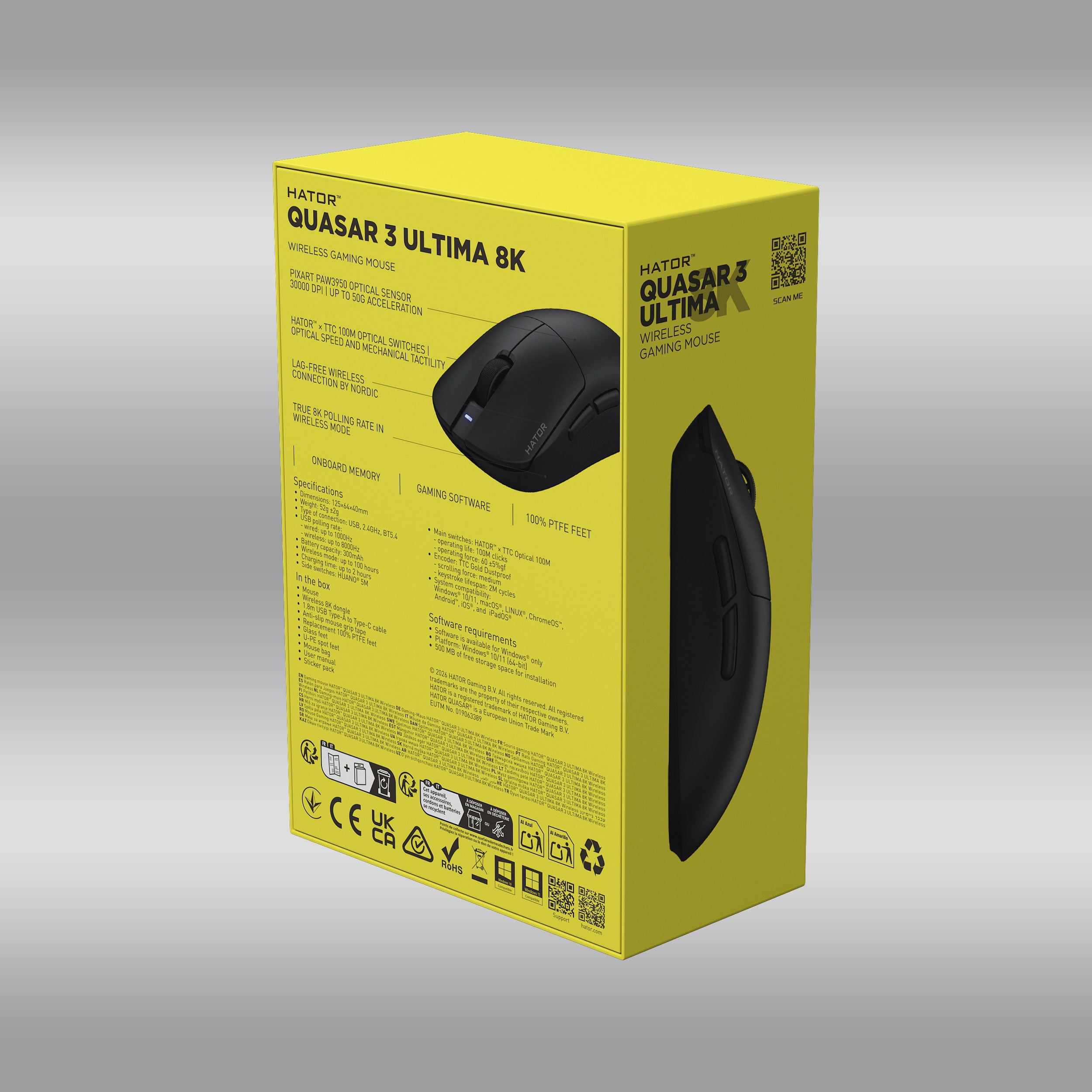 Quasar 3 ULTIMA 8K Wireless