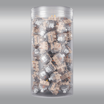 Set of HATOR Aurum Latte Tactile Mechanical Hotswap Switches