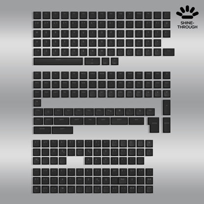 OMA profile PBT Double-shot keycaps full set for ISO / ANSI Layouts with additional localization set