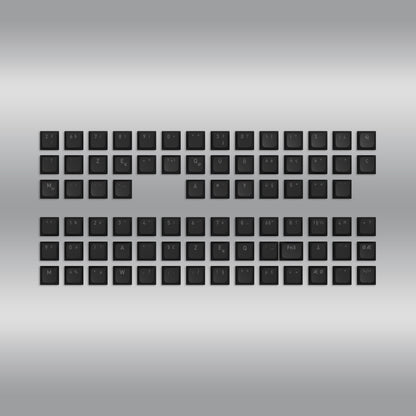 OMA profile PBT Double-shot keycaps full set for ISO / ANSI Layouts with additional localization set