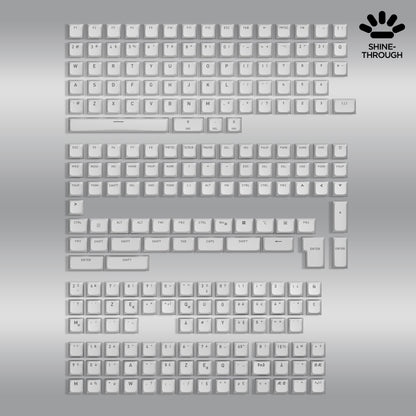 OMA profile PBT Double-shot keycaps full set for ISO / ANSI Layouts with additional localization set
