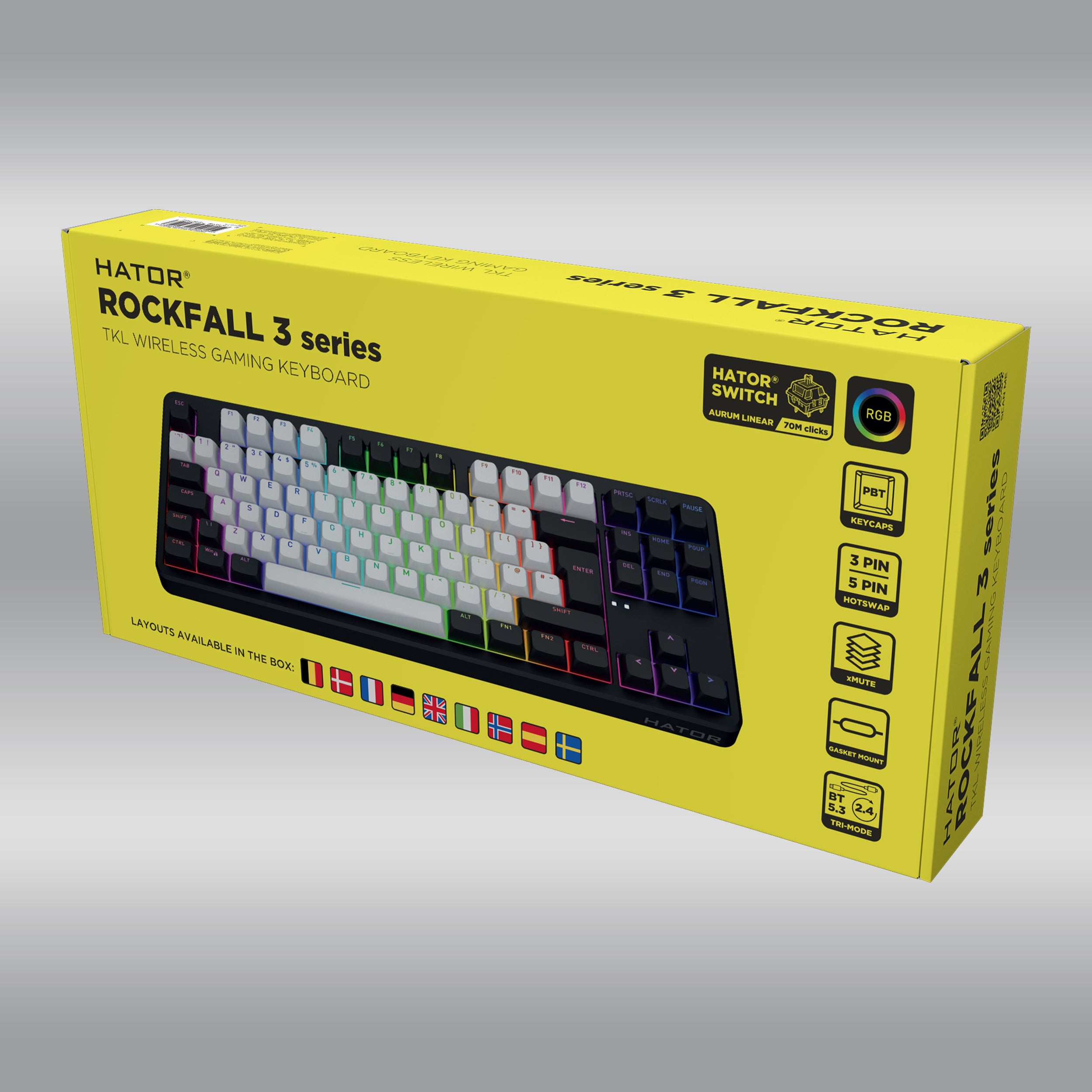 Rockfall 3 TKL Wireless