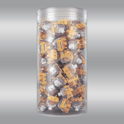 Set von HATOR Aurum Mocca Tactile Silent Mechanical Hot-Swap Switches