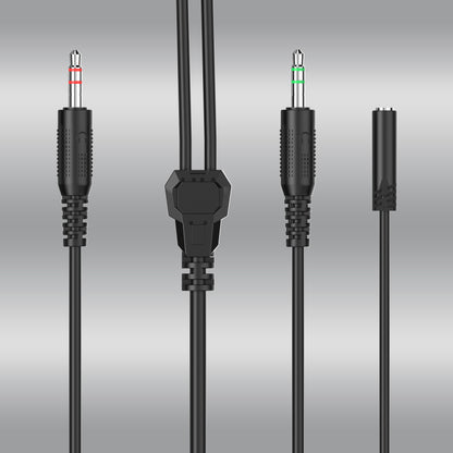 Detachable cable for PC 1m 3.5 – 2×3.5mm