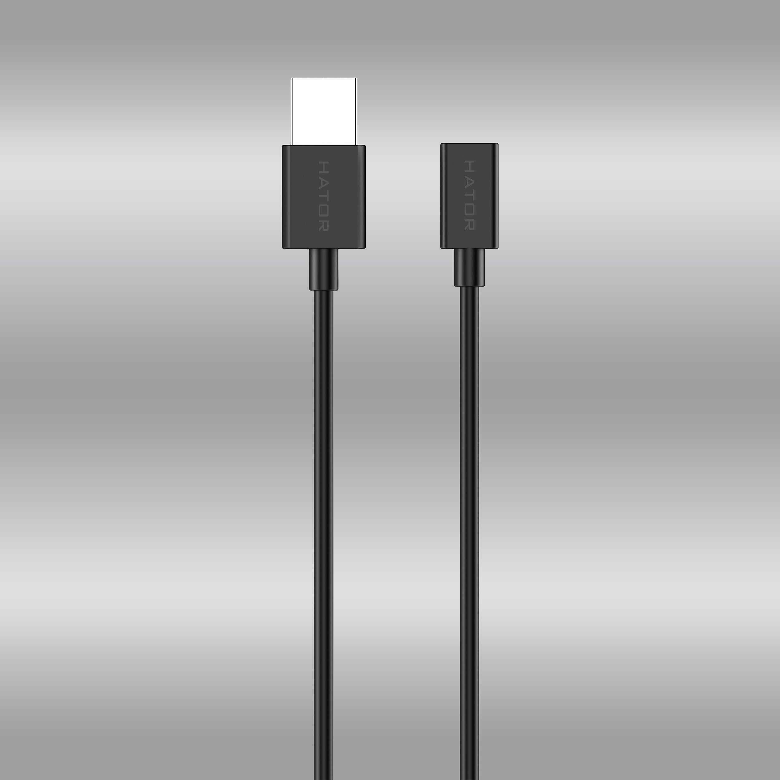 Detachable USB-A to Type-C Cable