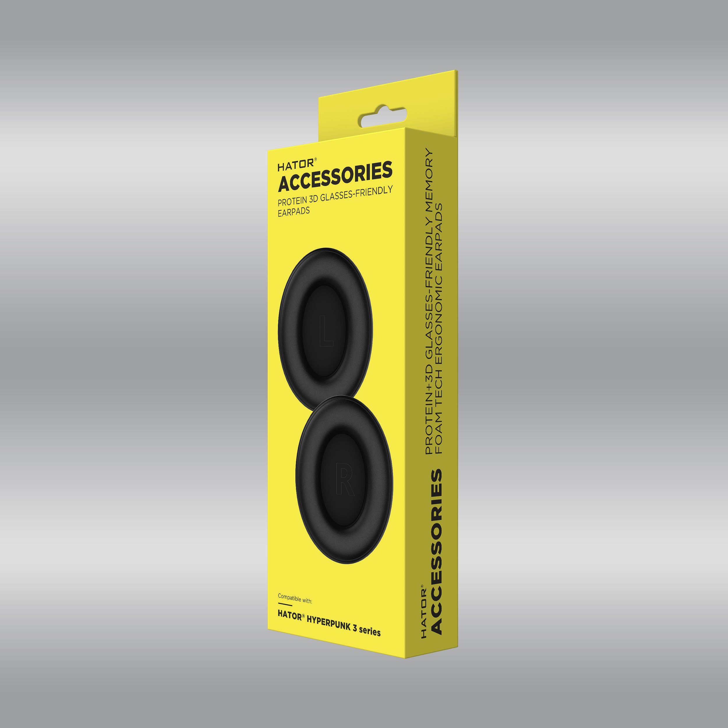 Hyperpunk 3 Series Protein 3D Glasses-Friendly Earpads