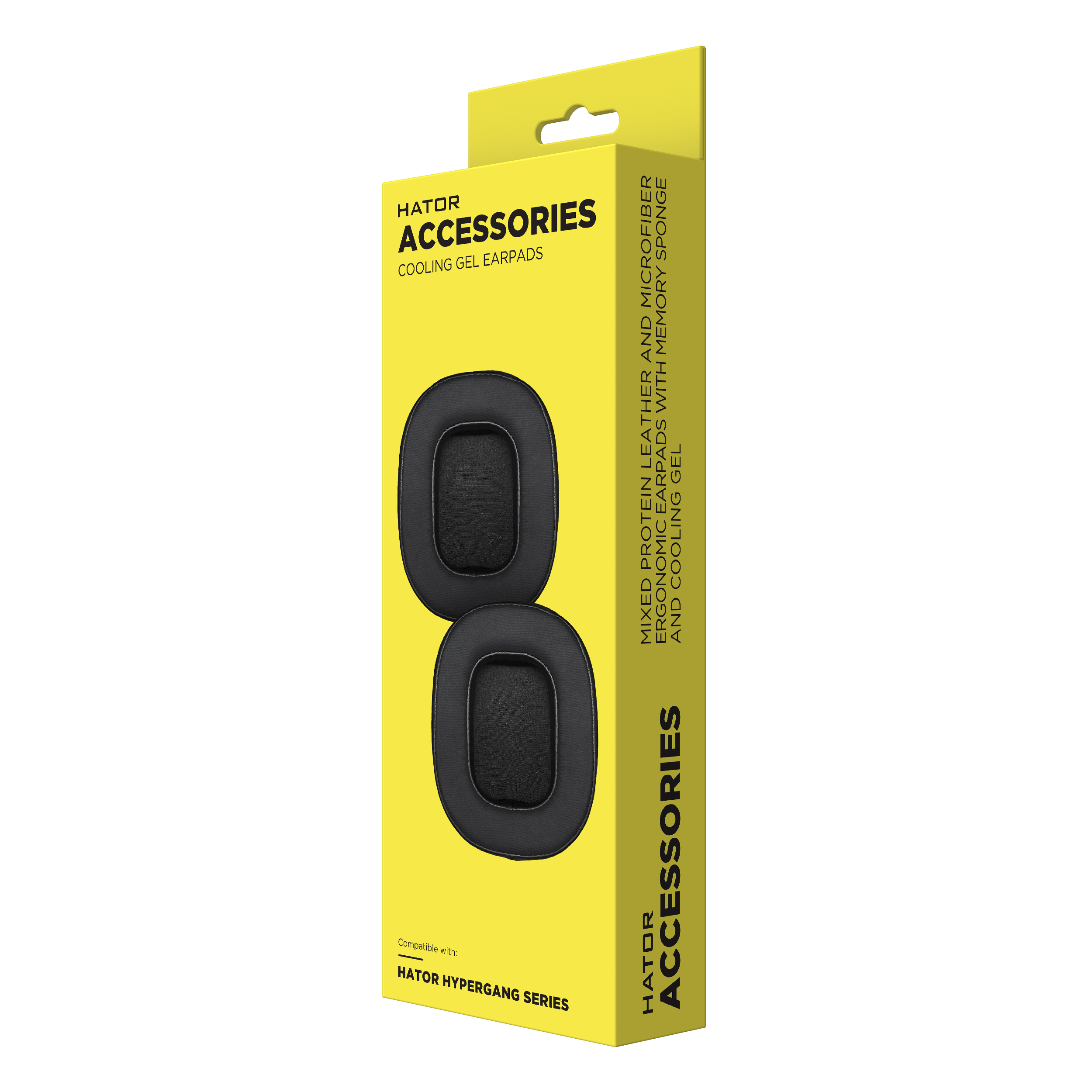 Ear pads with cooling gel for the HATOR Hypergang headset line image 3