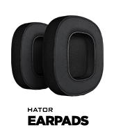 Ear cushions for HATOR headsets