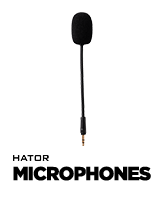 Microphones for HATOR headsets