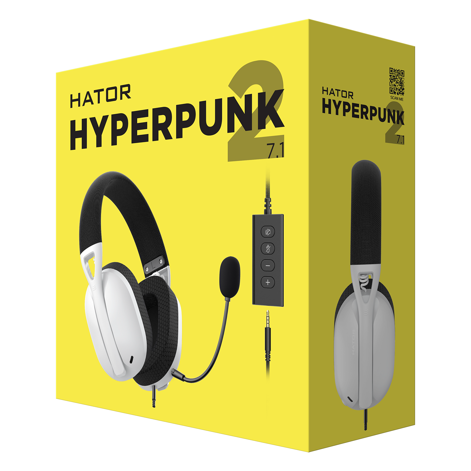 HATOR Hyperpunk 2 USB 7.1 White image 6