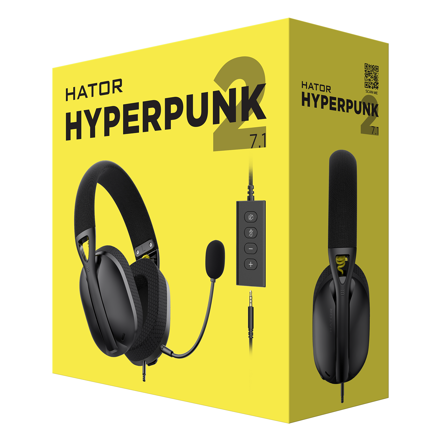 HATOR Hyperpunk 2 USB 7.1 Black bild 6