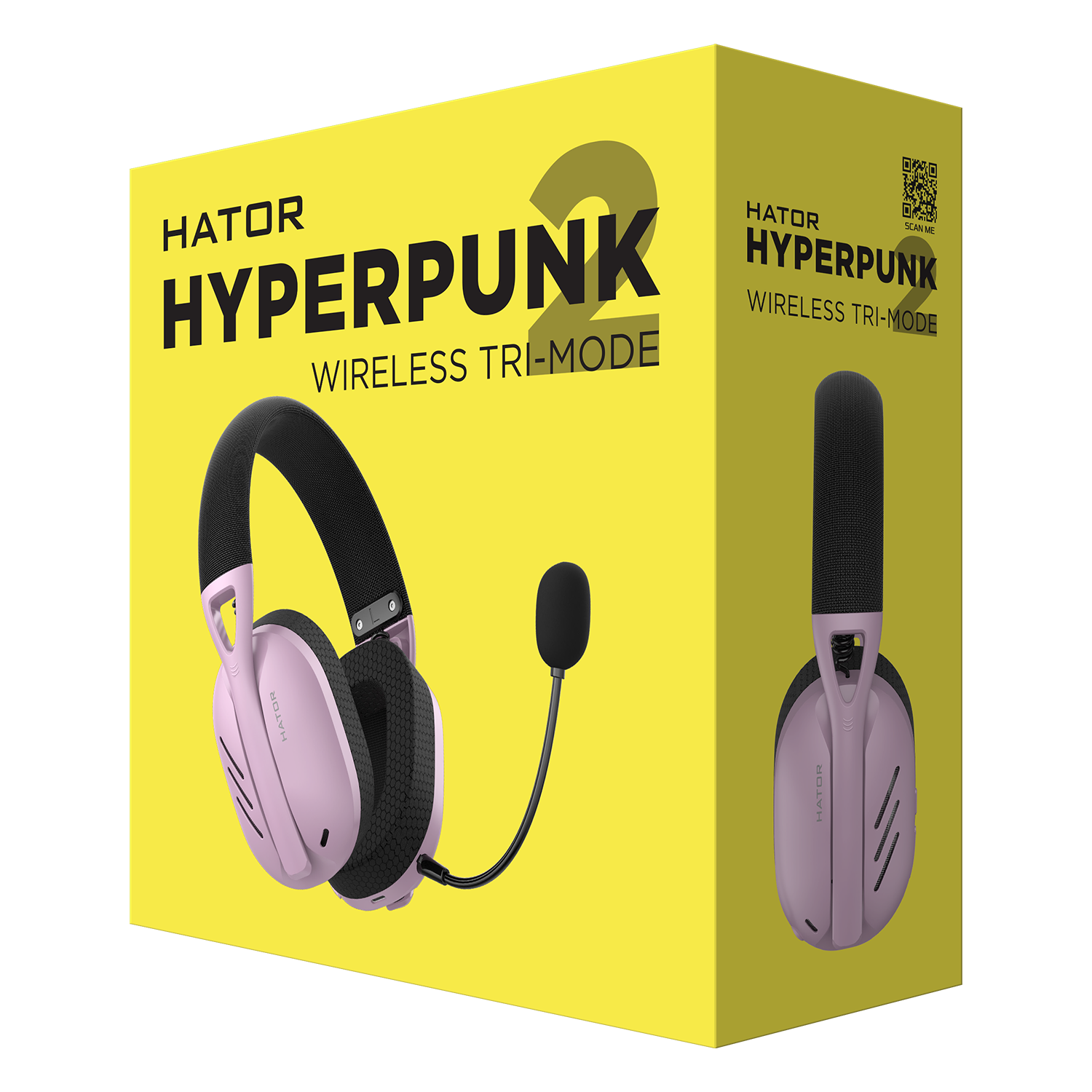 HATOR Hyperpunk 2 Wireless Tri-mode Lilac bild 6