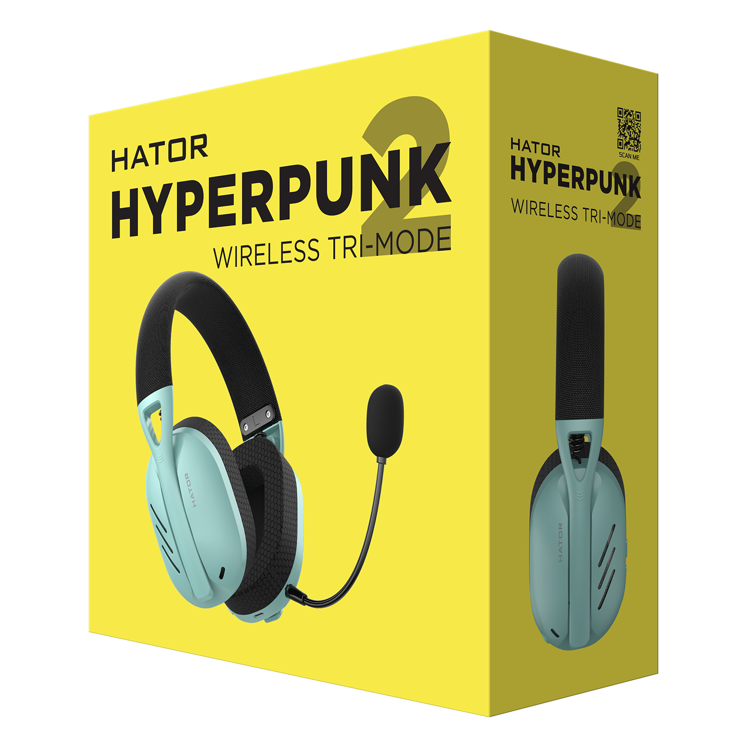 HATOR Hyperpunk 2 Wireless Tri-mode Mint obraz 6