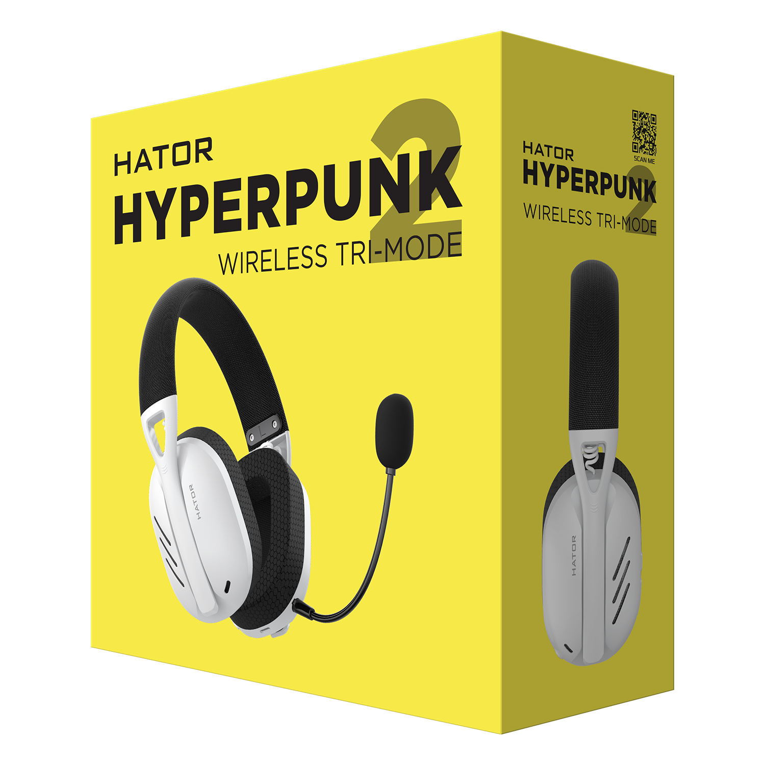 HATOR Hyperpunk 2 Wireless Tri-mode White obraz 6