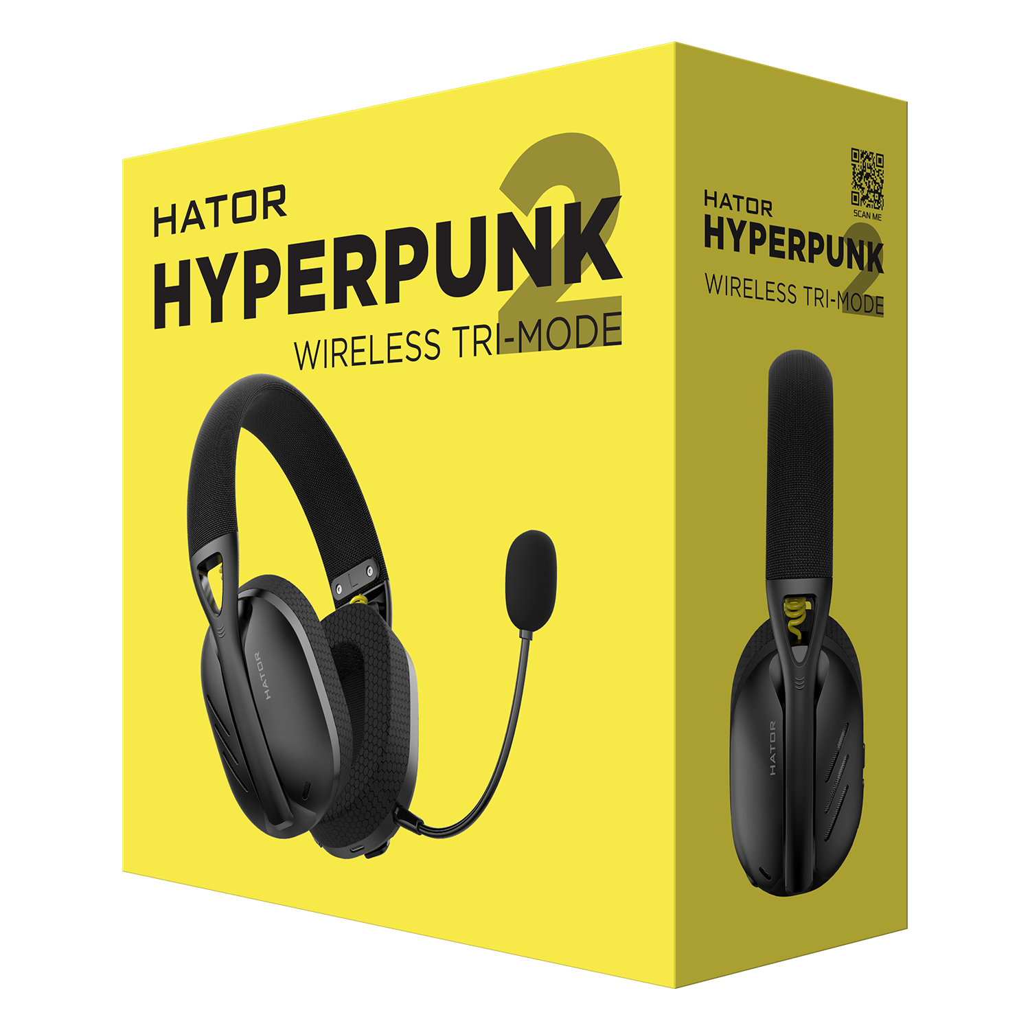 HATOR Hyperpunk 2 Wireless Tri-mode Black obraz 6