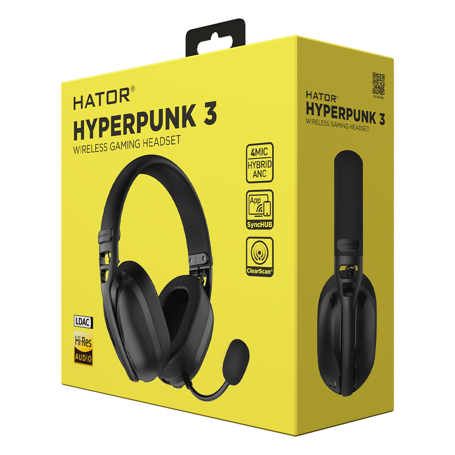 HATOR Hyperpunk 3 Wireless Black bild 6