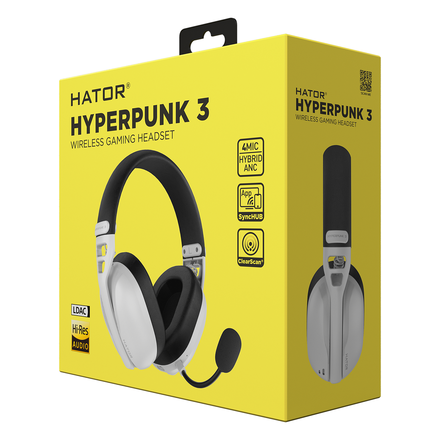 HATOR Hyperpunk 3 Wireless White bild 6