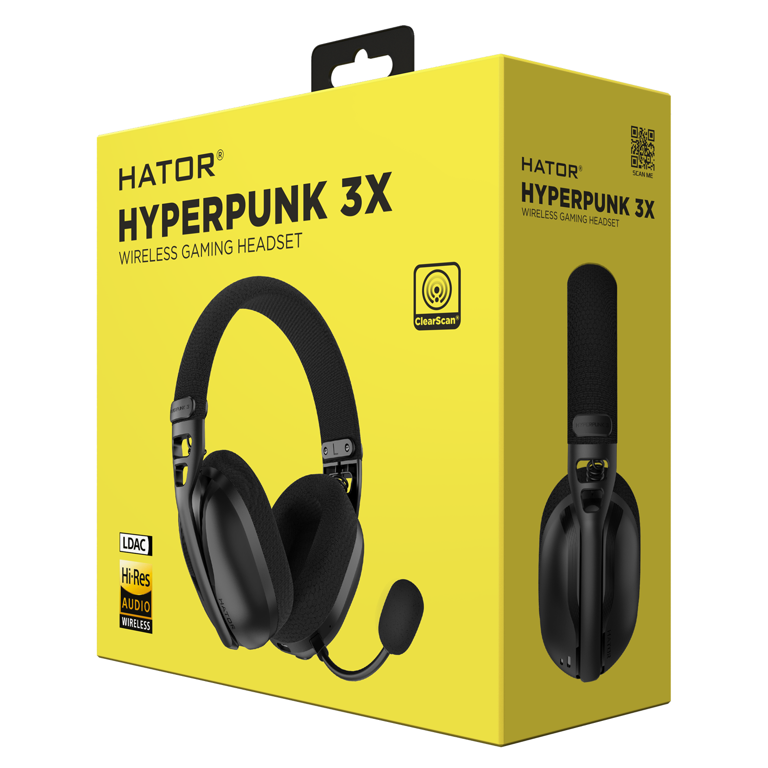 HATOR Hyperpunk 3X Wireless Black obraz 6
