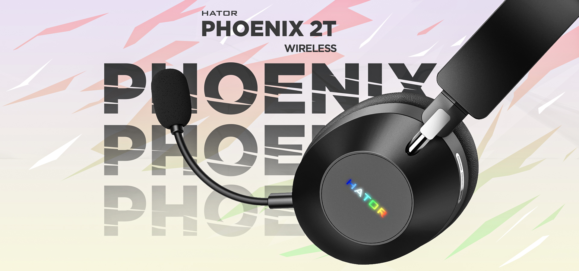 HATOR Phoenix 2T Wireless Black HATOR Phoenix 2T Wireless