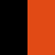 Black/Orange farbe