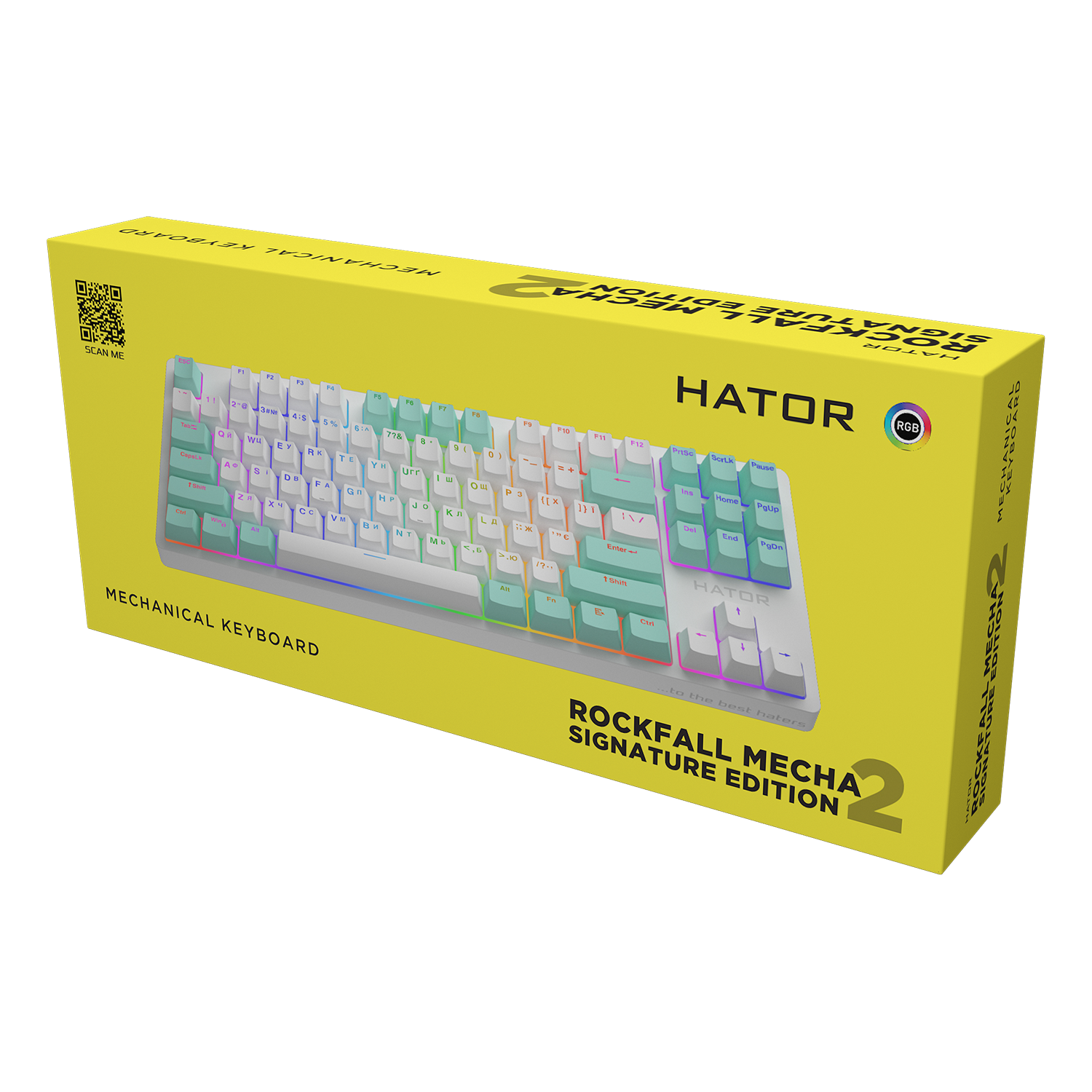 HATOR Rockfall 2 Mecha Signature Edition White/White/Mint bild 6