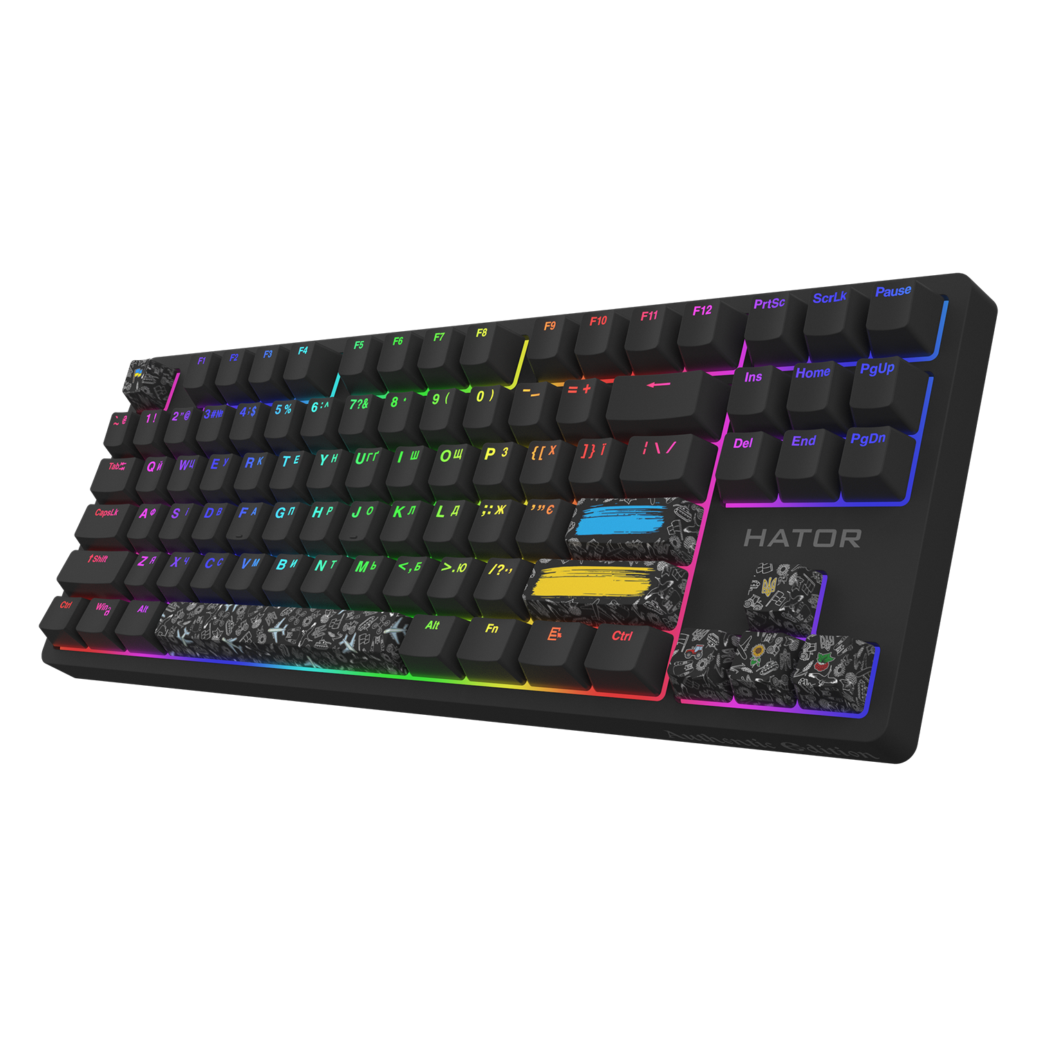 HATOR Rockfall 2 Mecha TKL Authentic Edition Black bild 2