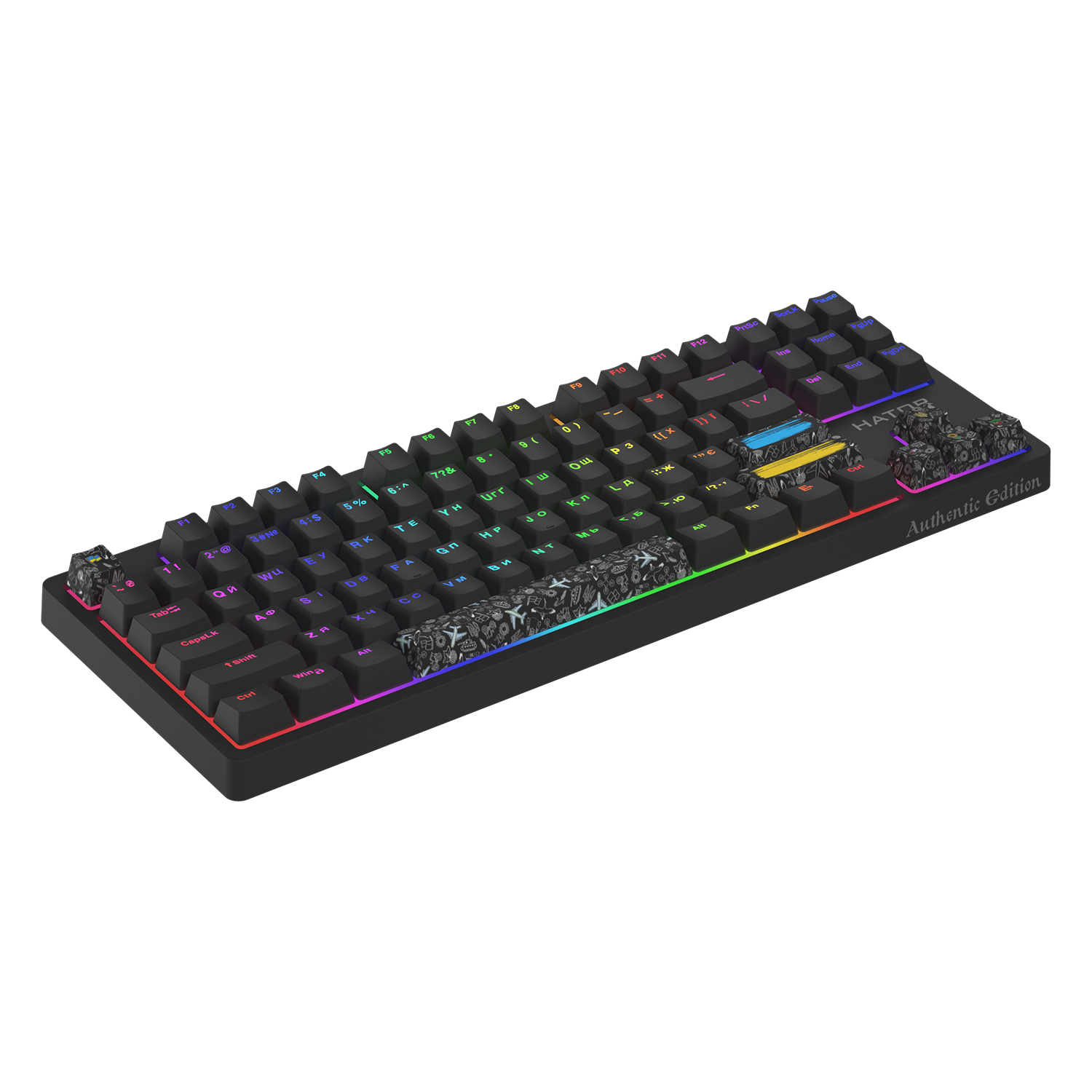 HATOR Rockfall 2 Mecha TKL Authentic Edition Black bild 3