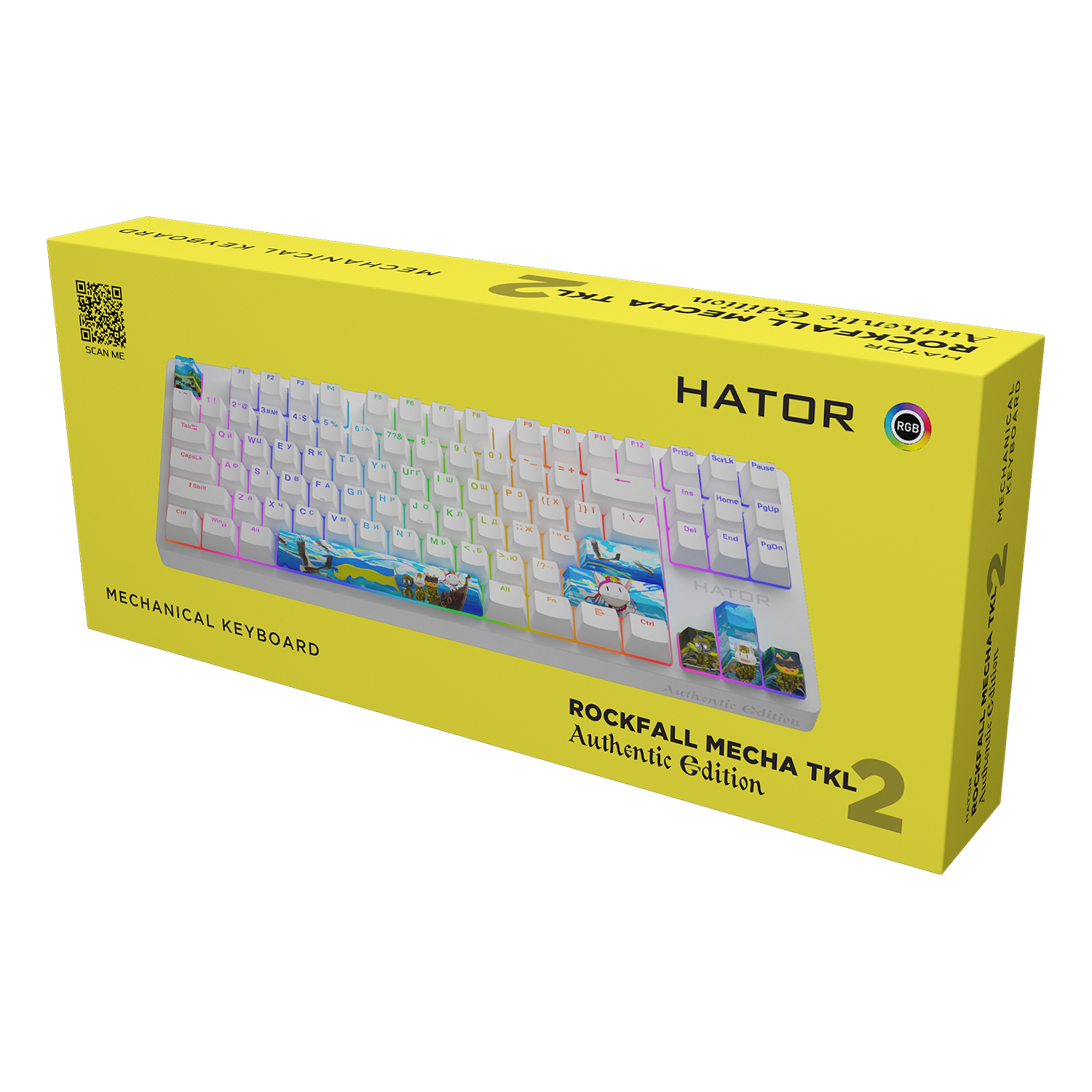 HATOR Rockfall 2 Mecha TKL Authentic Edition Fighting Cats bild 6