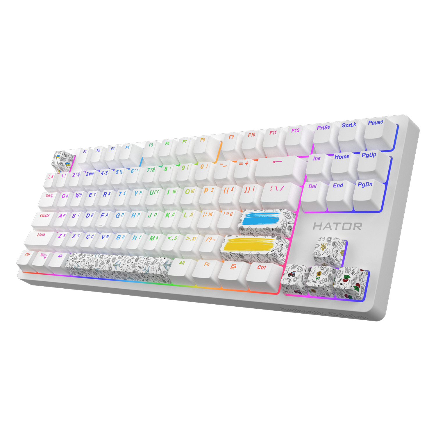 HATOR Rockfall 2 Mecha TKL Authentic Edition White bild 2