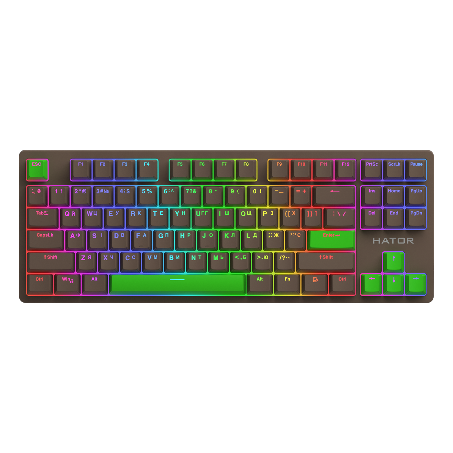 HATOR Rockfall 2 Mecha TKL Autograph Edition Choco image 1