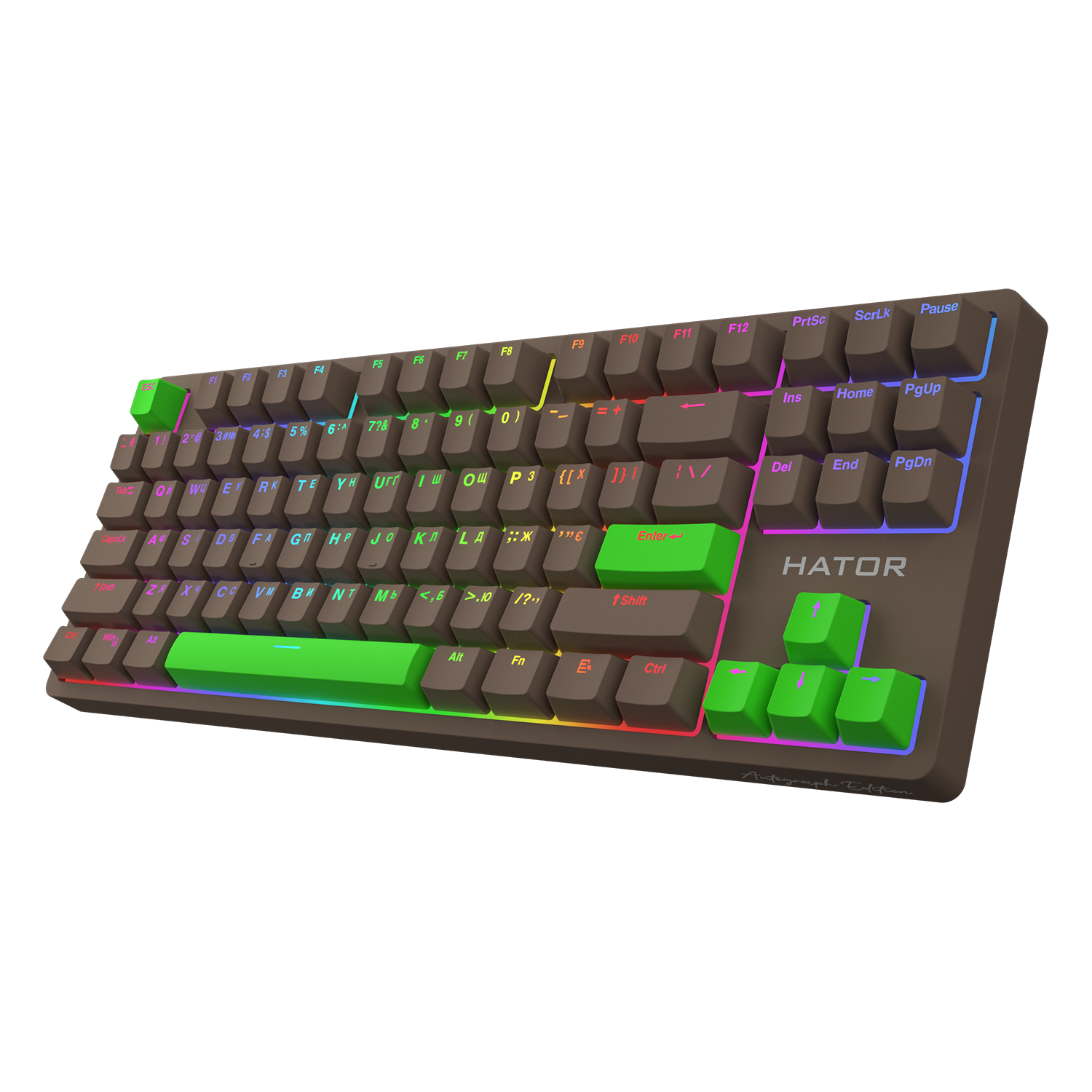 HATOR Rockfall 2 Mecha TKL Autograph Edition Choco image 2