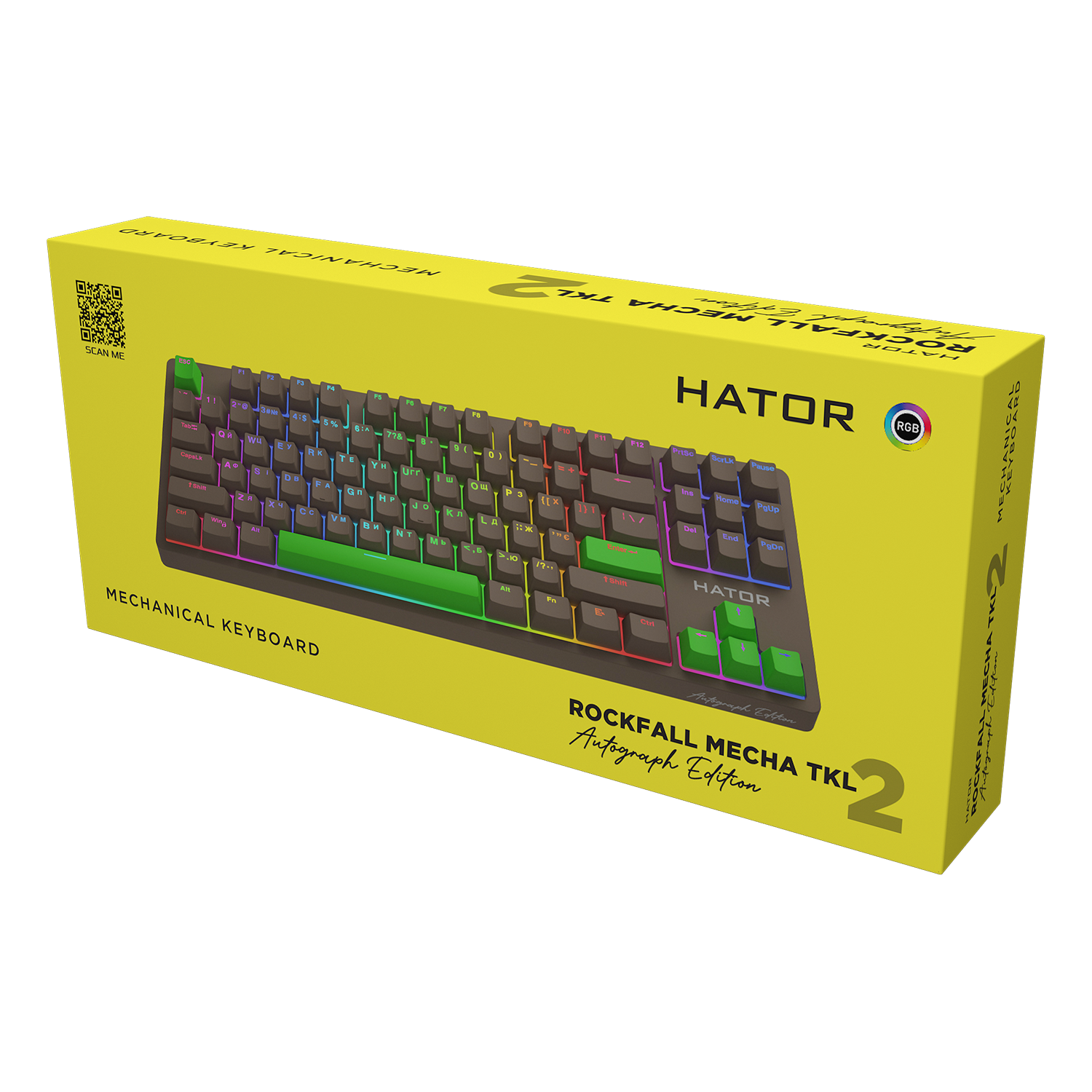 HATOR Rockfall 2 Mecha TKL Autograph Edition Choco bild 6