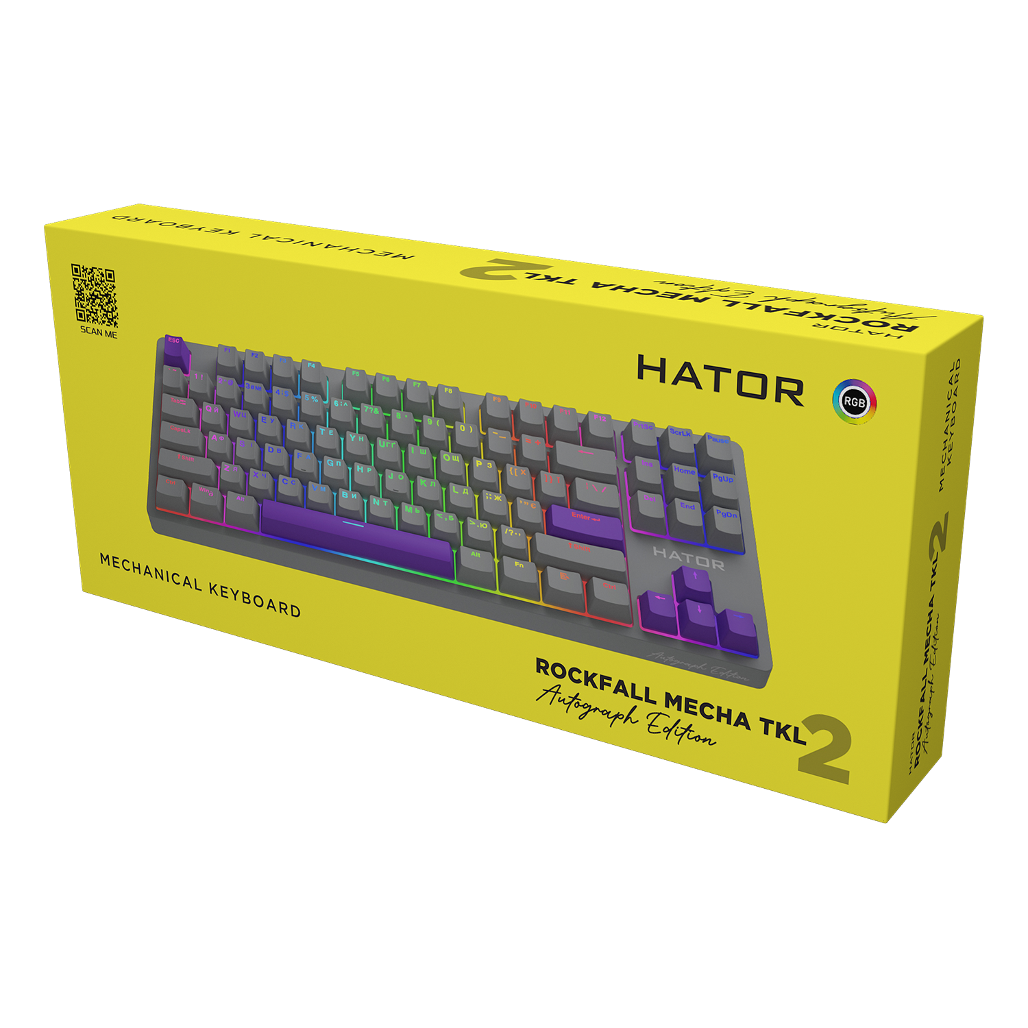 HATOR Rockfall 2 Mecha TKL Autograph Edition Titanium bild 6