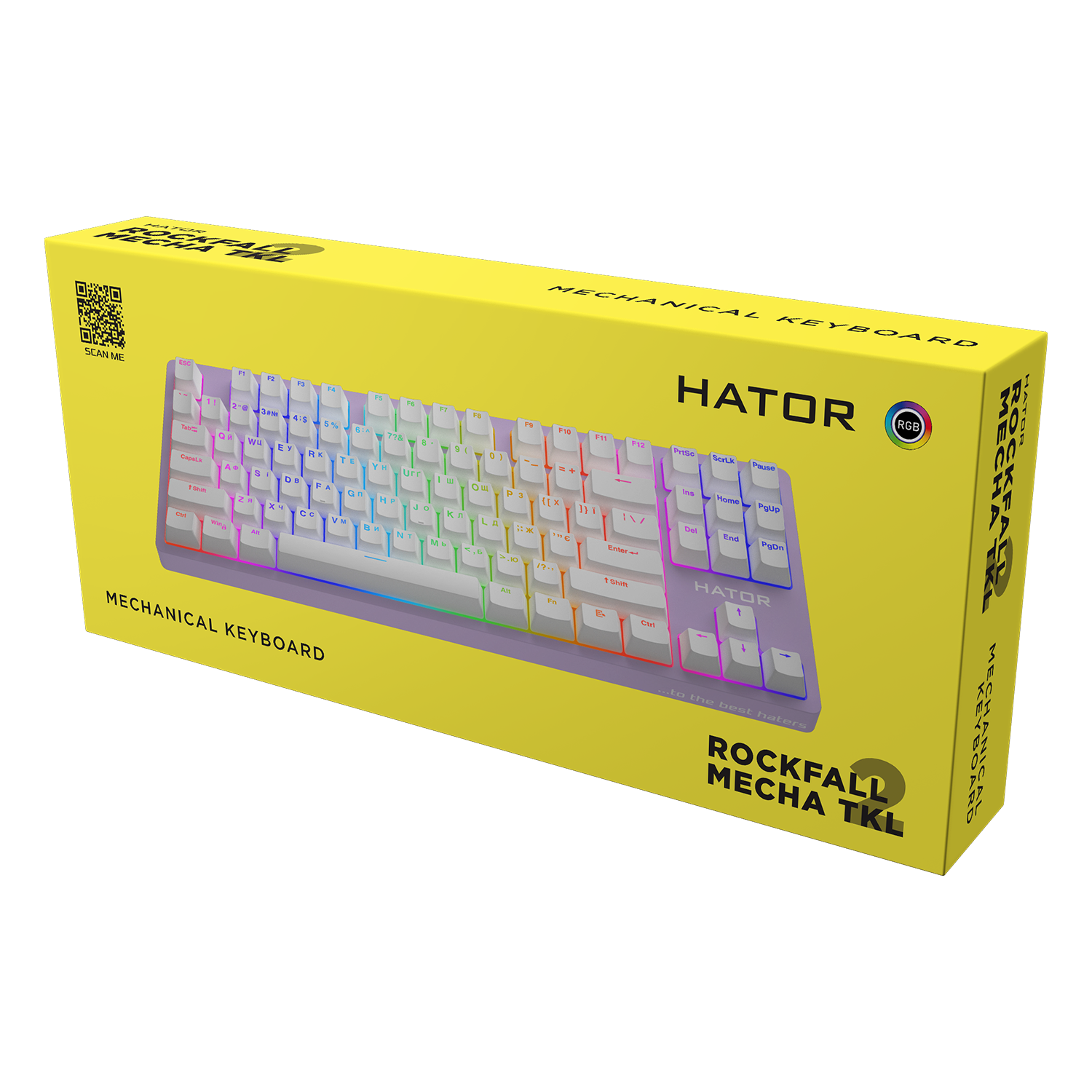 HATOR Rockfall 2 TKL Mecha Lilac image 6