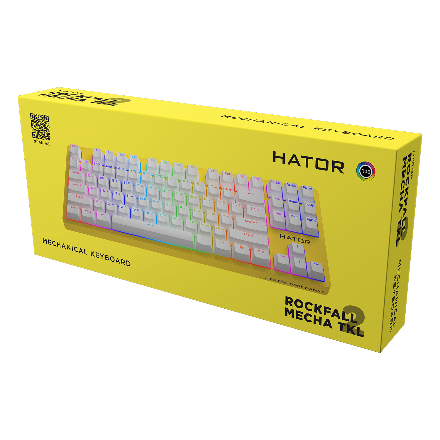 HATOR Rockfall 2 TKL Mecha Yellow image 6