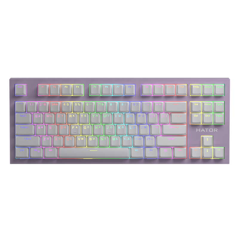 Hator Skyfall TKL PRO Wireless Lilac obraz 1