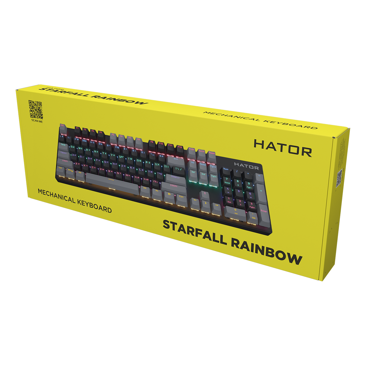 HATOR Starfall Rainbow Black/Black/Grey obraz 6