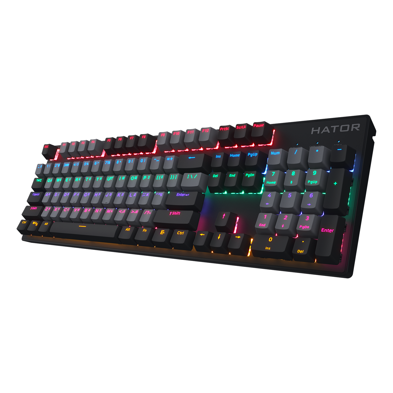 HATOR Starfall Rainbow Black/Grey/Black obraz 4