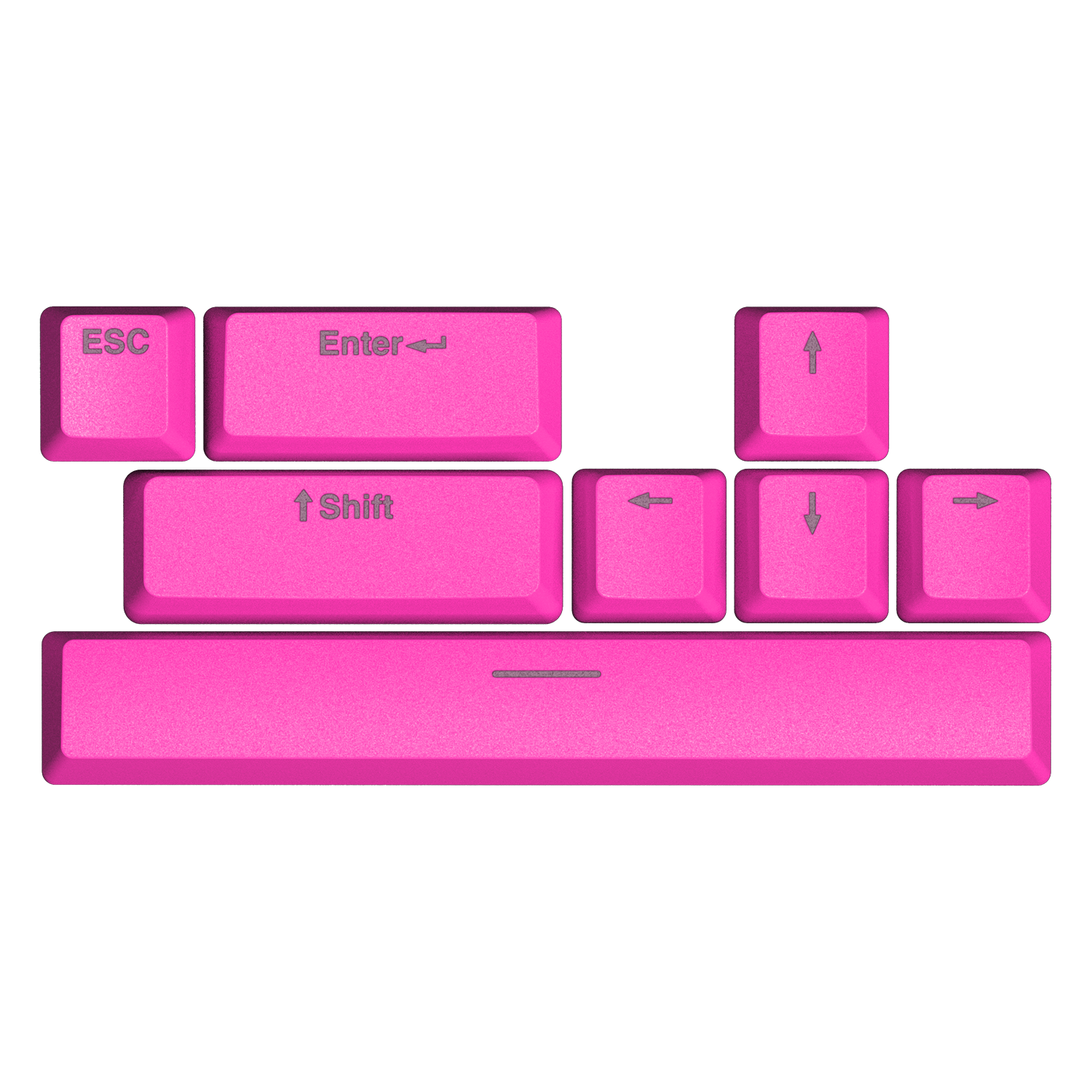 HATOR Set of PBT Keycaps Autograph Edition Knockout Pink image 1