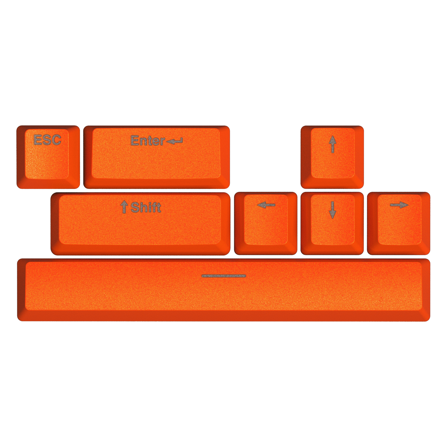 HATOR Set of PBT Keycaps Autograph Edition Orange obraz 1