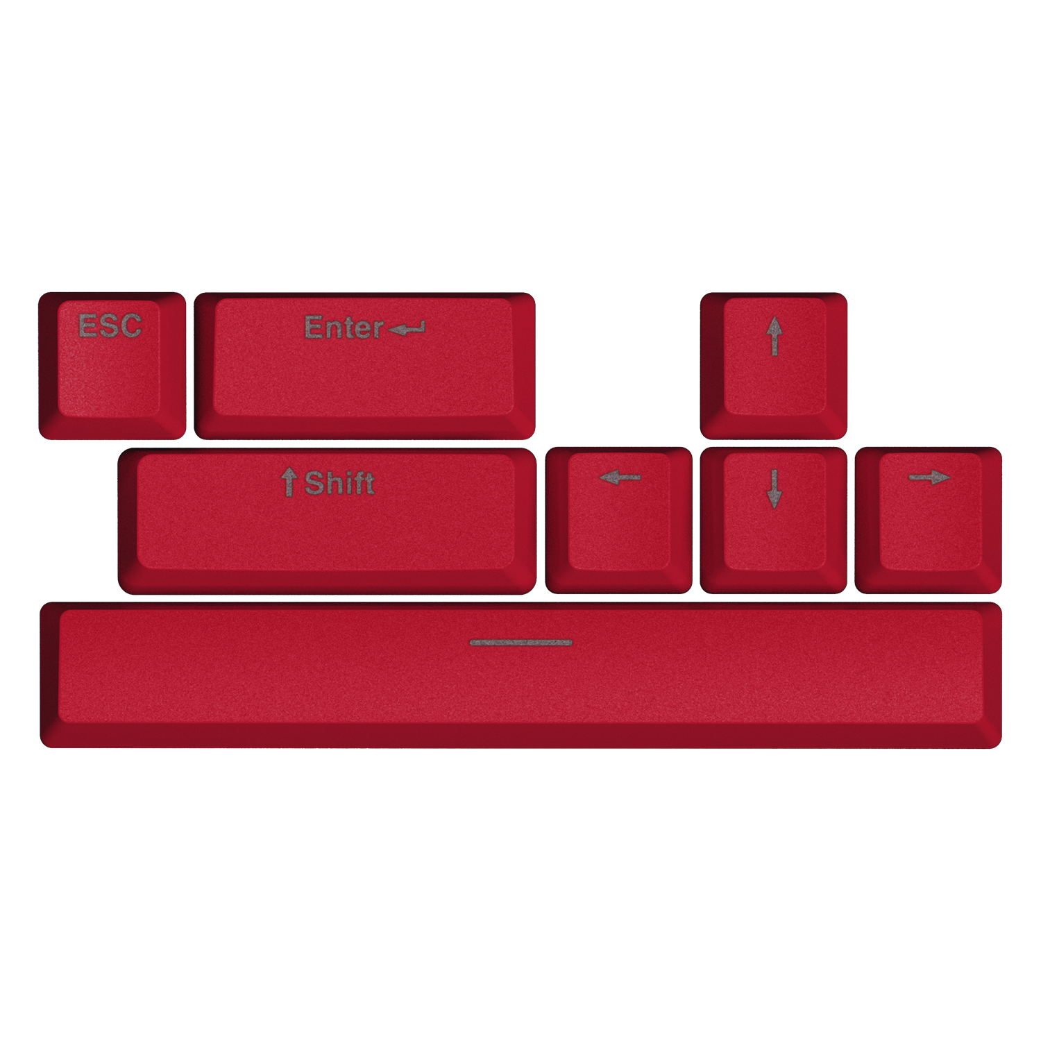 HATOR Set of PBT Keycaps Autograph Edition Racing Red image 1