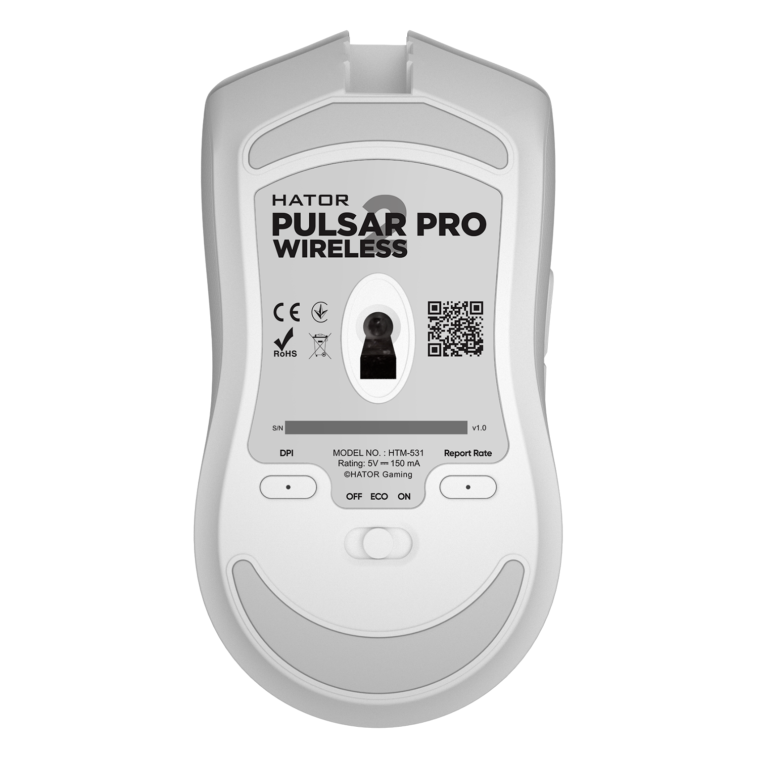 HATOR Pulsar 2 Pro Wireless White bild 5